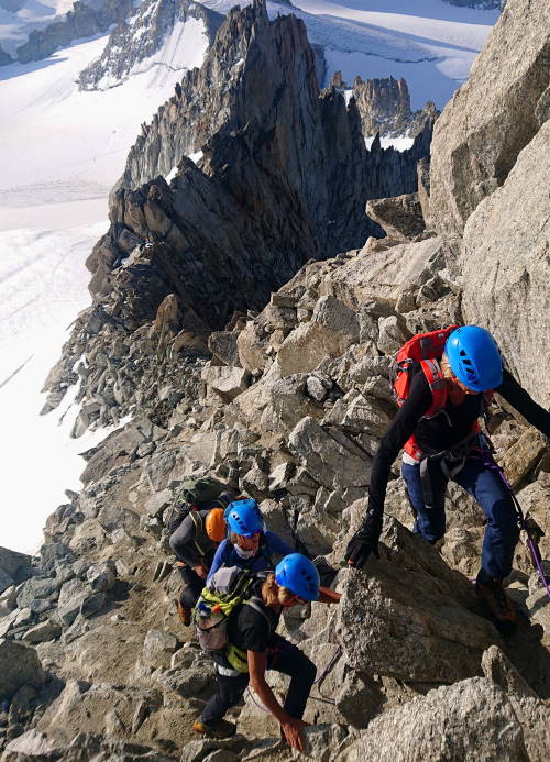 Aiguille du Tour-nitiation-Alpinisme