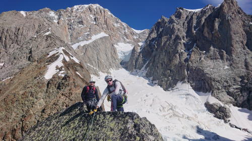 Escalade Aiguille Croux