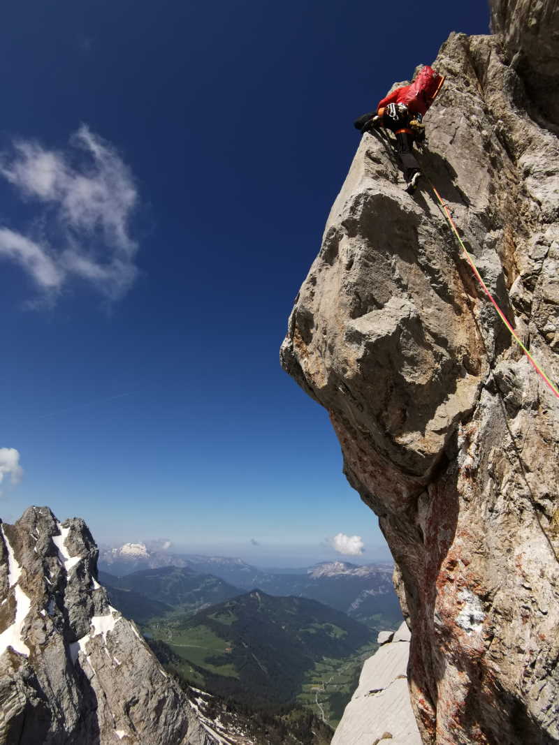 Escalade sur le mont Charvet escalade-aravis